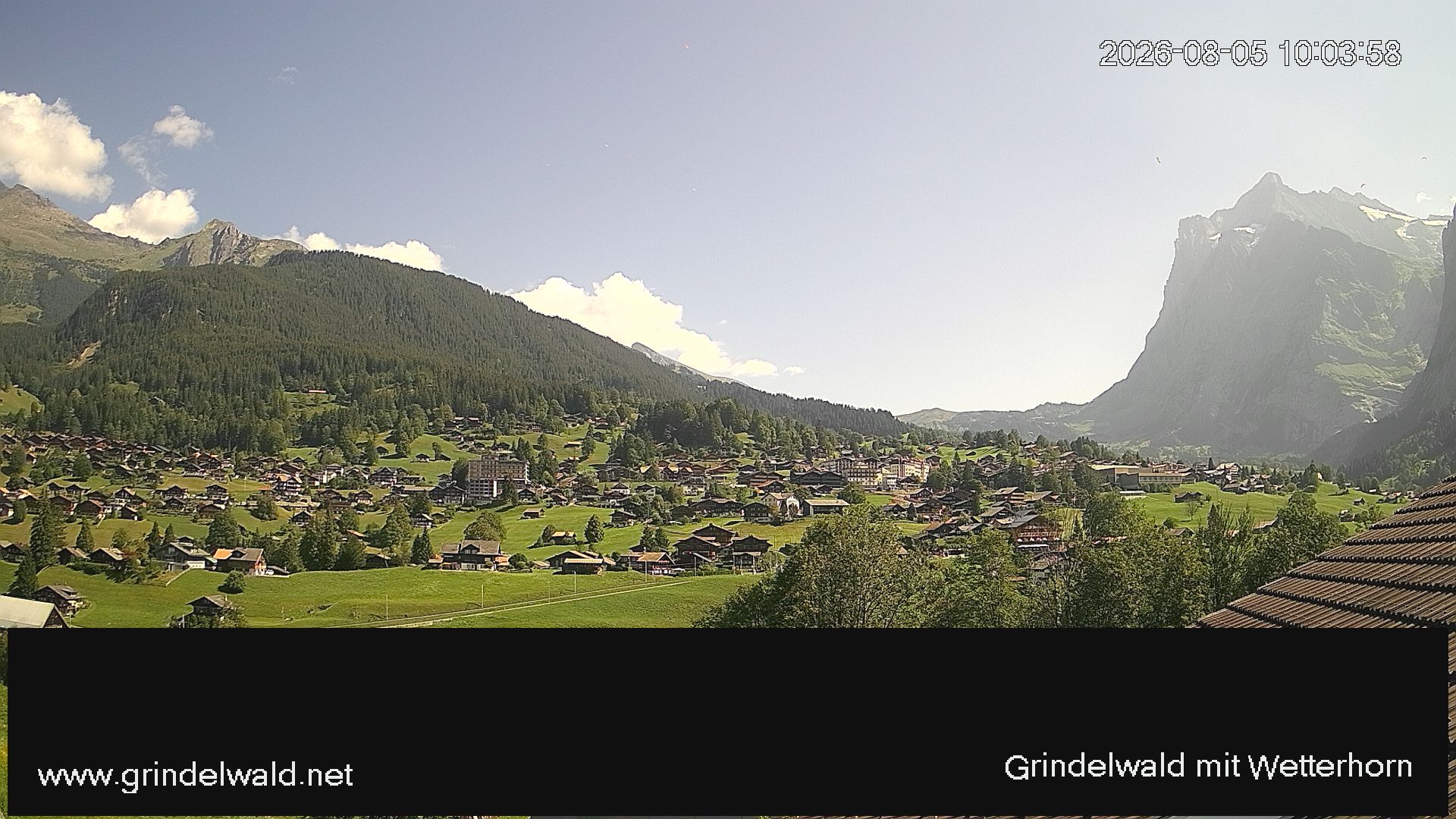 Grindelwald › Nordosten: Grindelwald - Dorf - Wetterhorn
