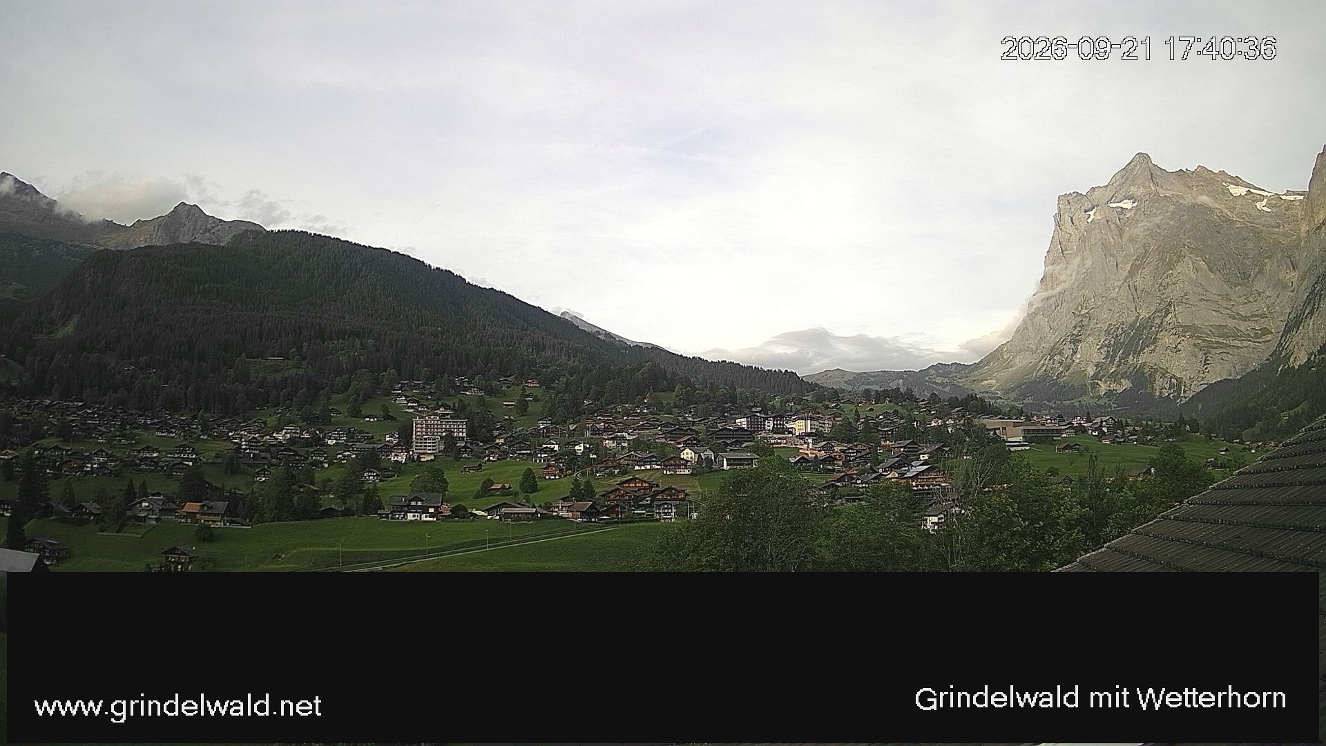 Grindelwald › Nordosten: Grindelwald - Dorf - Wetterhorn
