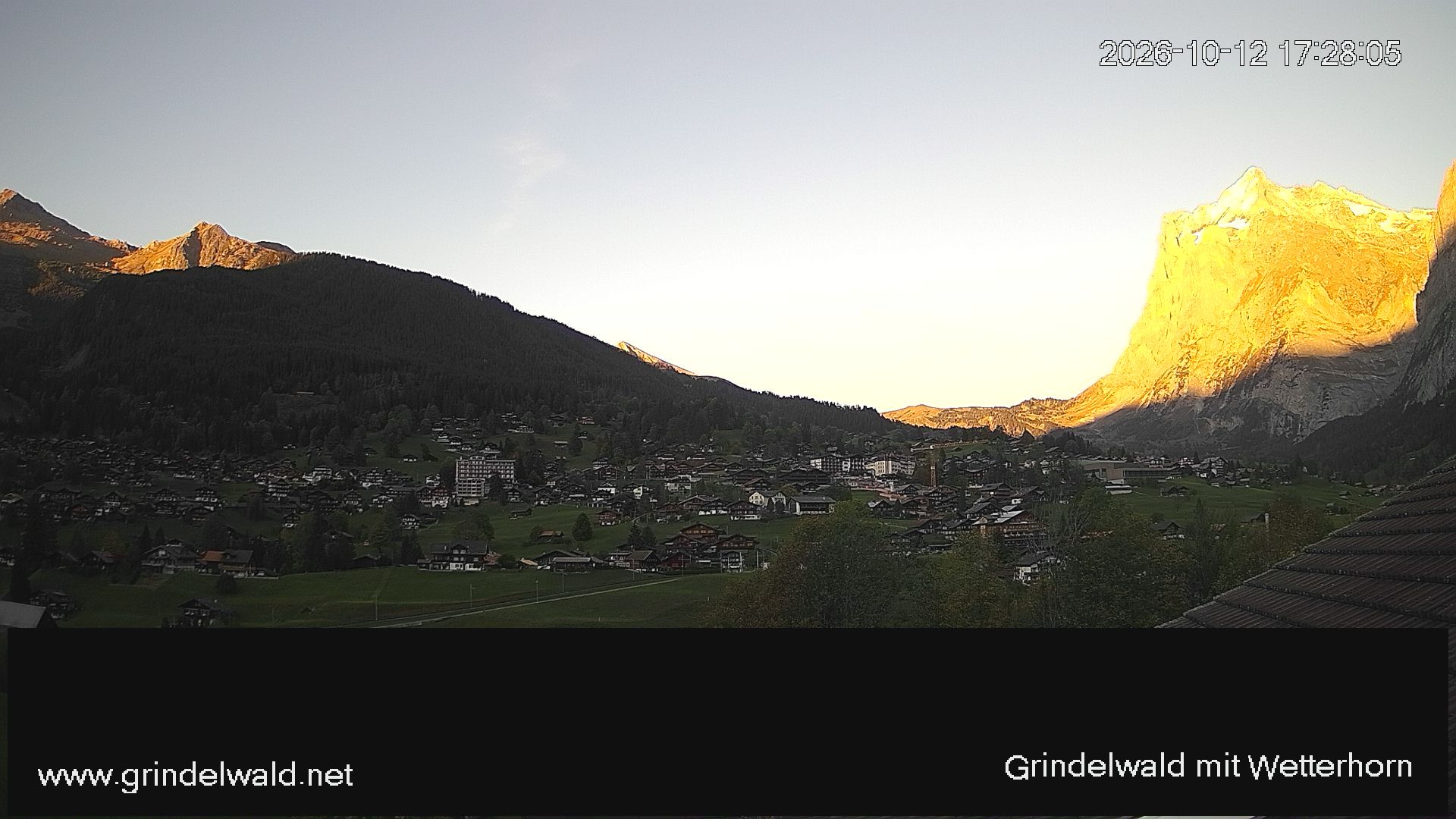 Grindelwald › Nordosten: Grindelwald - Dorf - Wetterhorn