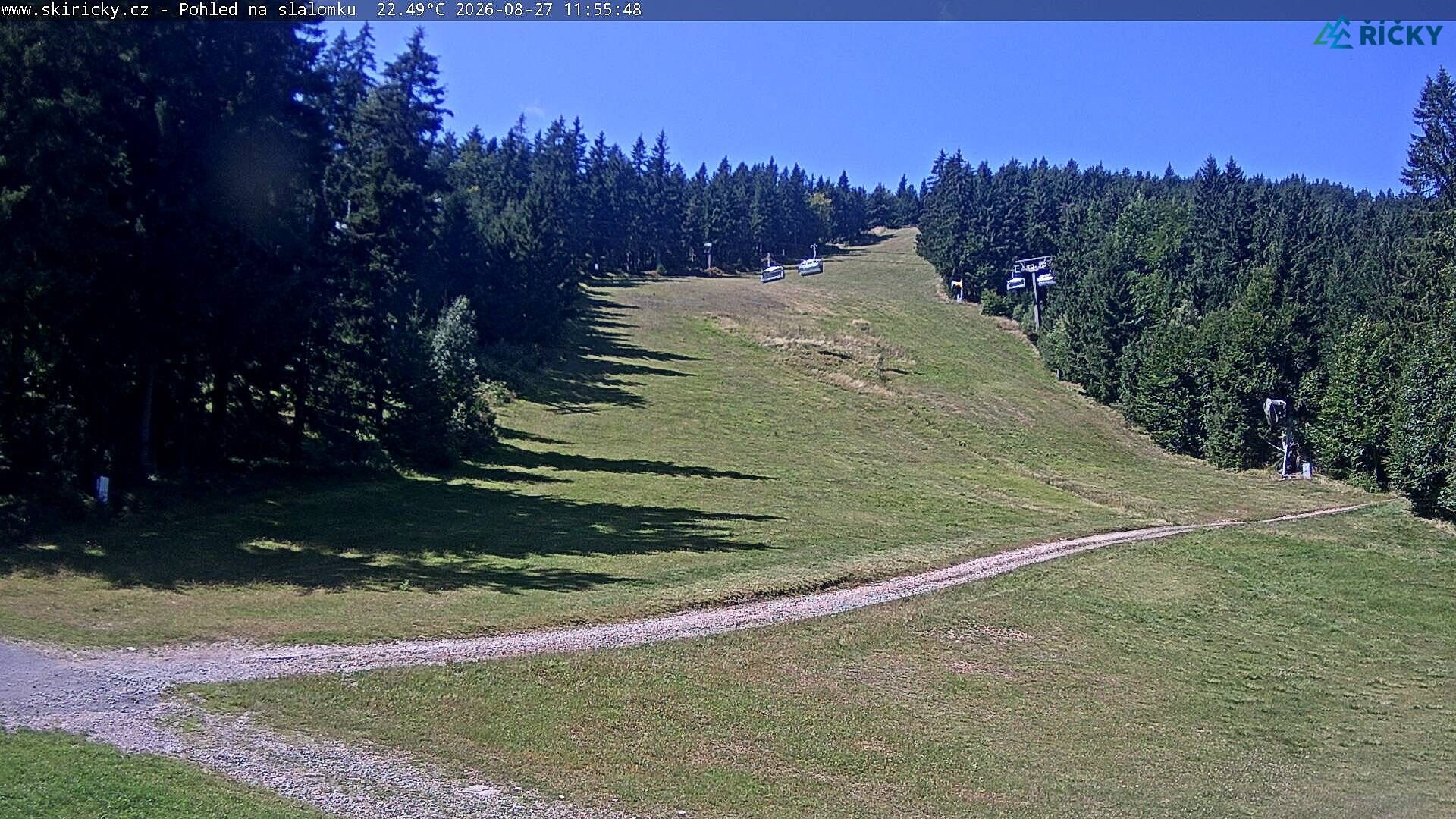 Traffic Cam Ricky v Orlickych horach: Říčky v Oh. Slalomka