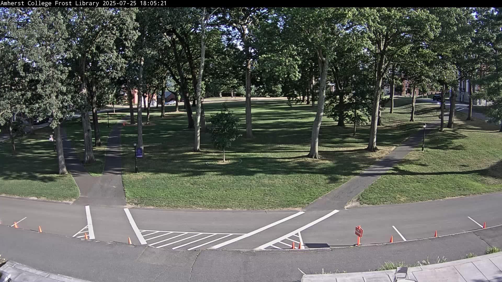 Amherst College Quadrangle Webcam