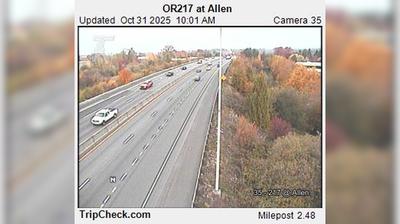 Beaverton Traffic: ORE217 at Allen