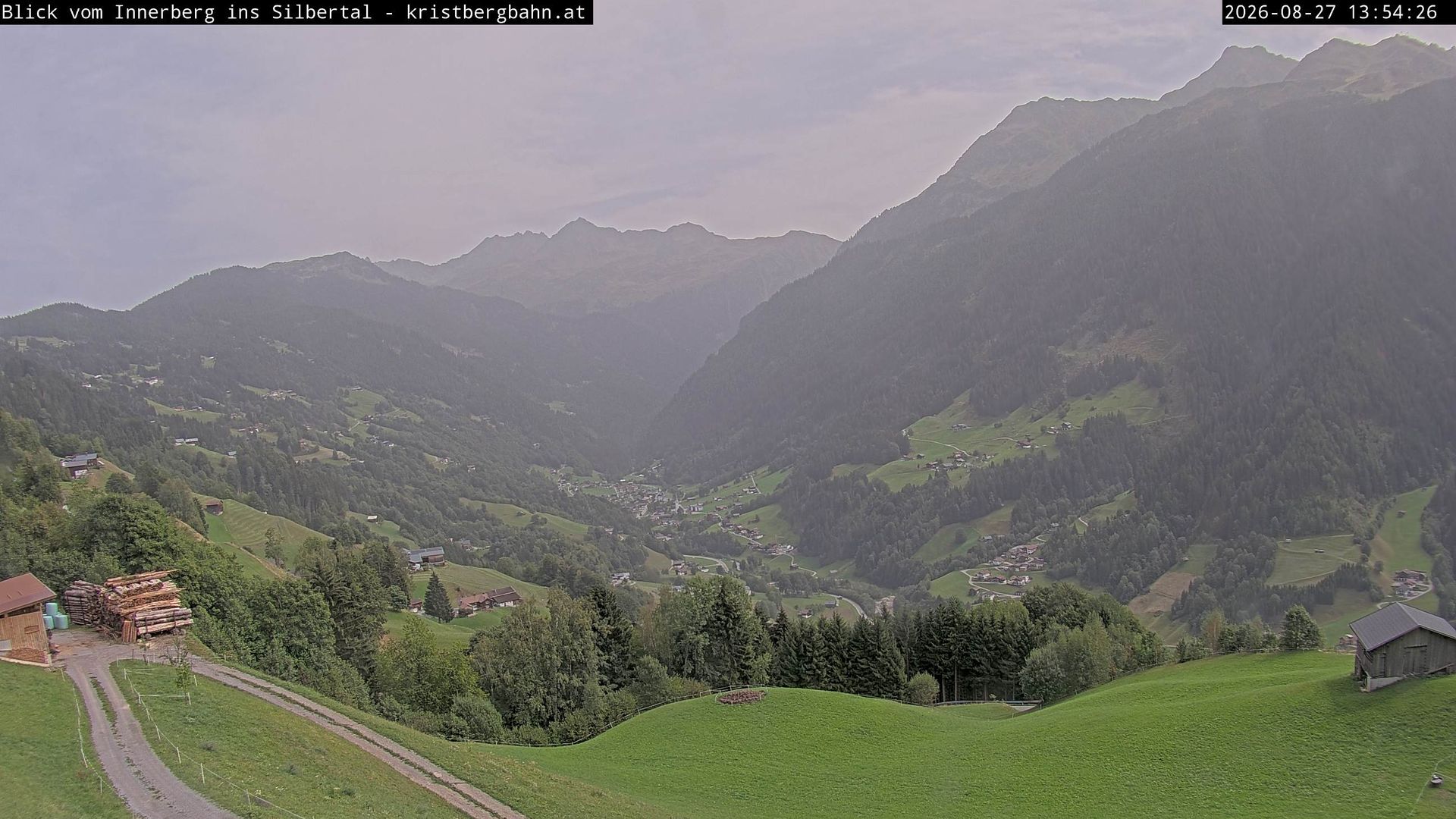 Traffic Cam Innerberg: Blick von - ins Silbertal