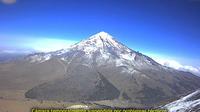 Last daylight view from Xochiloma: Pico de Orizaba