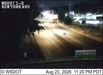 Traffic Cam Lakewood: I-5 at MP 125.2: New York Ave