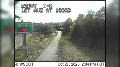 Seattle Traffic: 1st Ave & 103rd Seattle Traffic: 1st Ave & 103rd