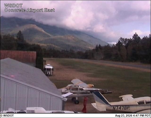 Traffic Cam Concrete › East: Concrete Municipal Airport