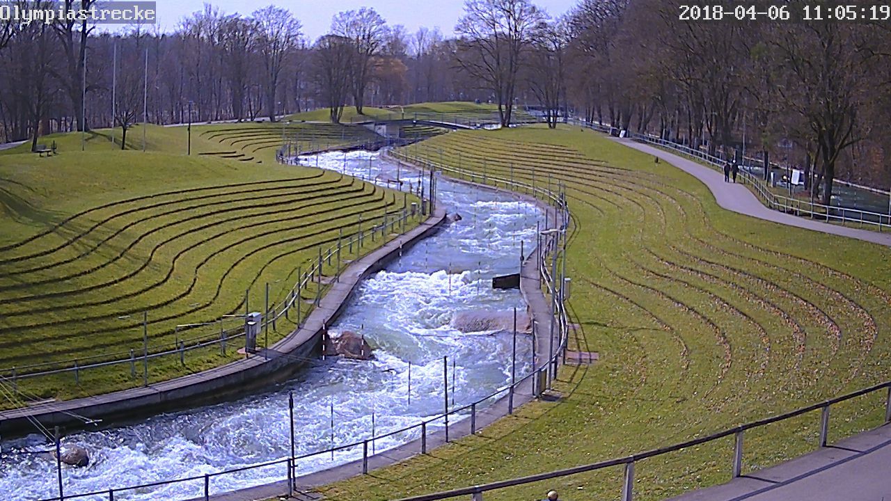 Traffic Cam Augsburg › South-East: Eiskanal