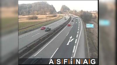 Vista actual o última desde Götzis: A14, bei Anschlussstelle Klaus Koblach, Blickrichtung Hörbranz A − D − Km 29,78