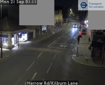 Traffic Cam London: Harrow Rd/Kilburn Lane
