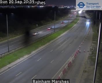 Traffic Cam London Borough of Bexley: Rainham Marshes