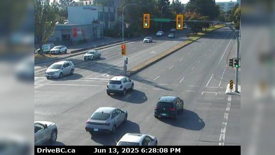 North Saanich Traffic: Victorias Cloverdale Ave Webcam