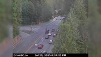 District of North Vancouver › South: , Hwy (Upper Levels Highway) at Capilano Rd. looking south