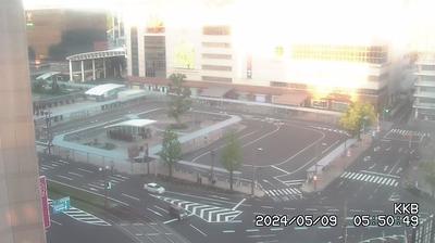 Gambar mini Webcam Kagoshima pada 8:36, Okt 3