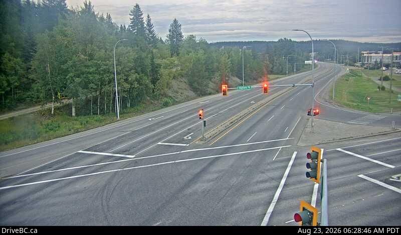 Traffic Cam Prince George › East: Hwy 97 at Hwy 16 in - looking southbound on Hwy