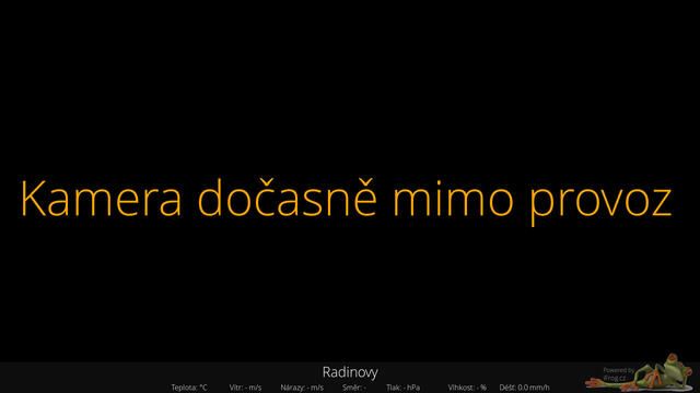 Traffic Cam Vrhavec › East: Radinovy