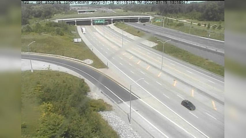 Traffic Cam Lasalle: 401 atop Todd/Cabana Tunnel