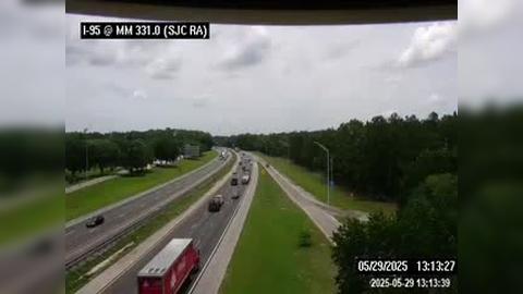 Traffic Cam Clarksville: I-95 @ St Johns Cty Rest Area