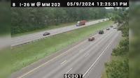 Tall PInes: I-26 W @ MM 202 - Day time