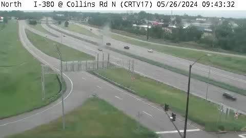 Traffic Cam Cedar Rapids: CR - I-380 @ Collins Rd- North (17)