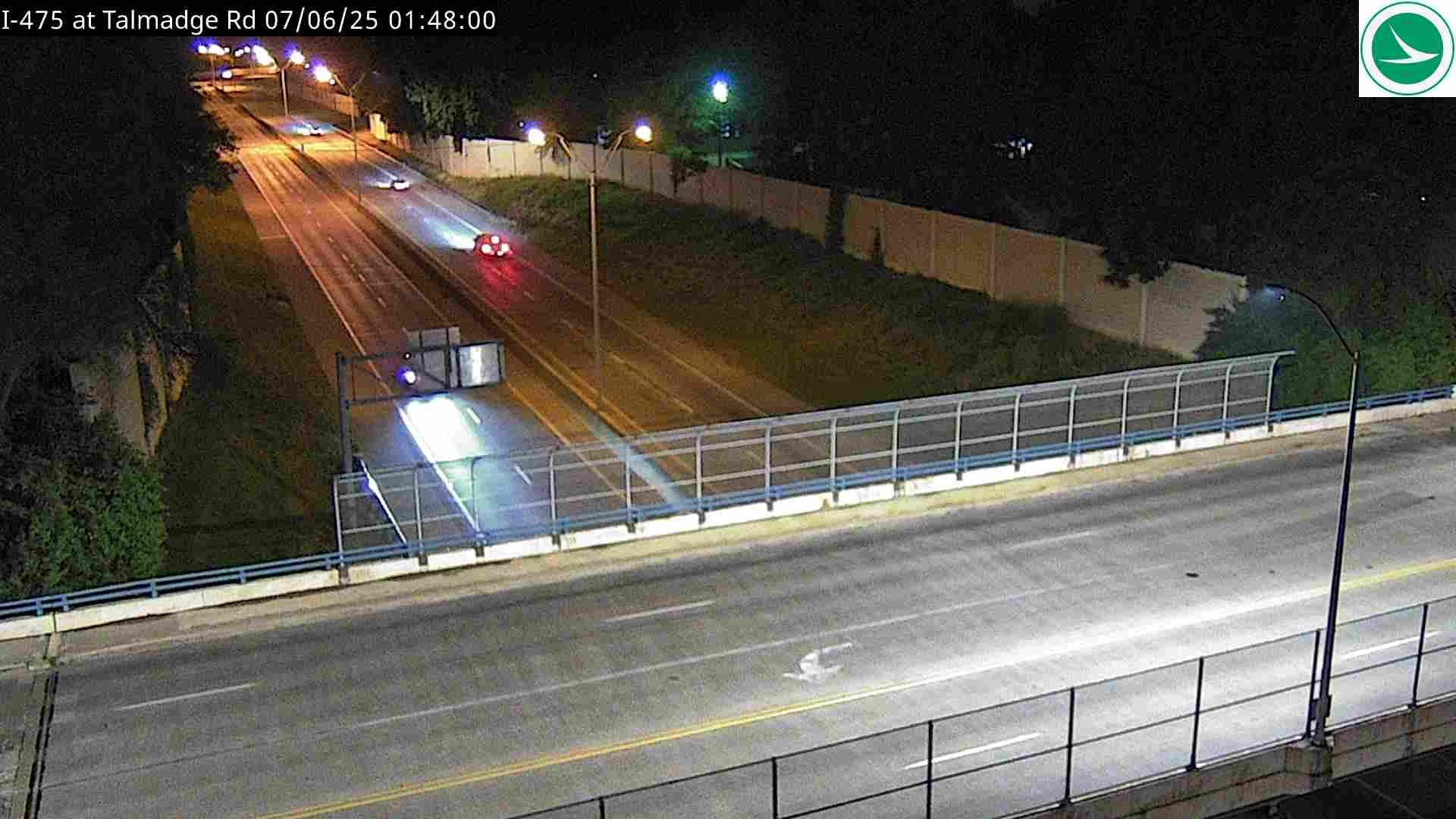 Traffic Cam Toledo: I-475 at Talmadge Rd