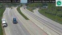 Mathers Mills: I-71 at Jeremiah Morrow Bridge - Day time