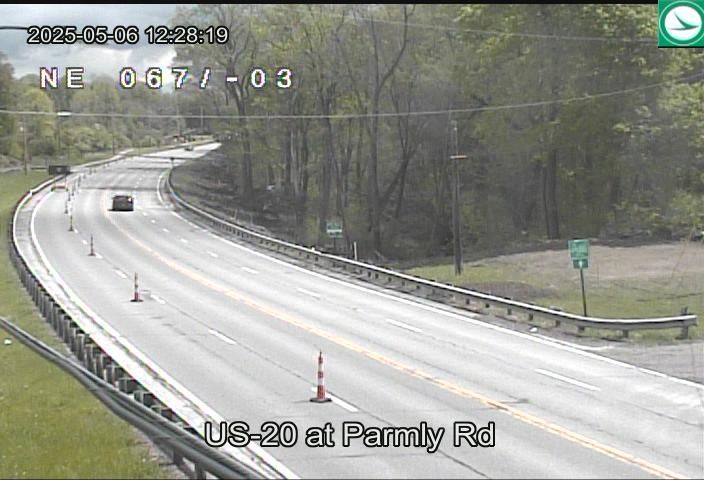 Traffic Cam North Perry: US-20 at Parmly Rd