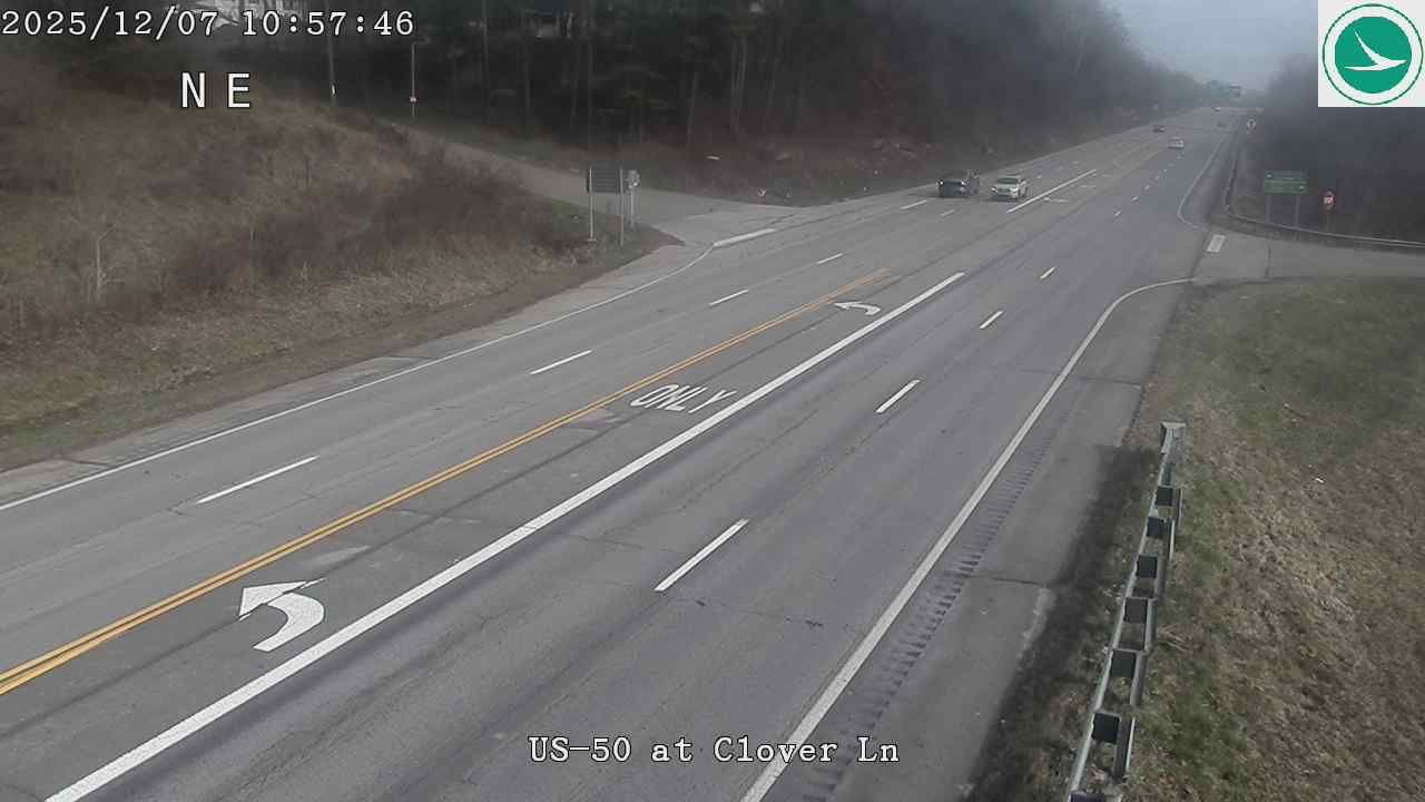 Traffic Cam Clearview: US-50 at Clover Ln