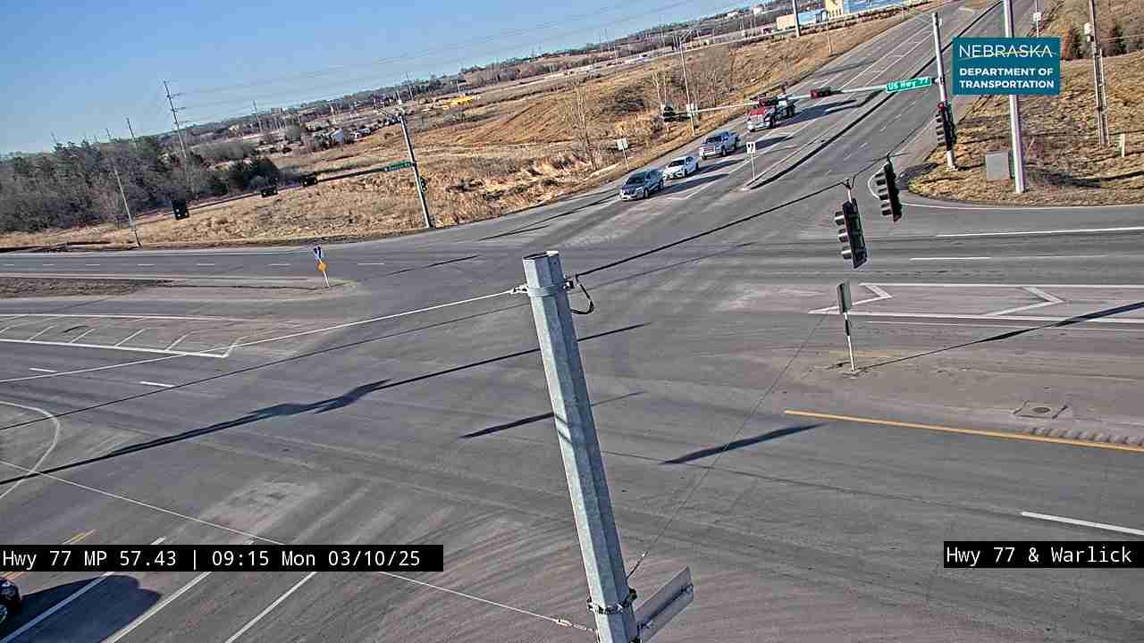 Traffic Cam Haymarket: US 77: Hwy 77 at Warlick: Various Views