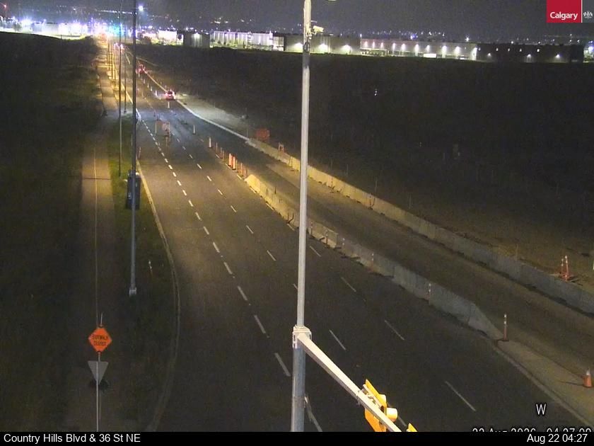 Traffic Cam Jacksonport Industrial: Country Hills Blvd - 36 Street NE