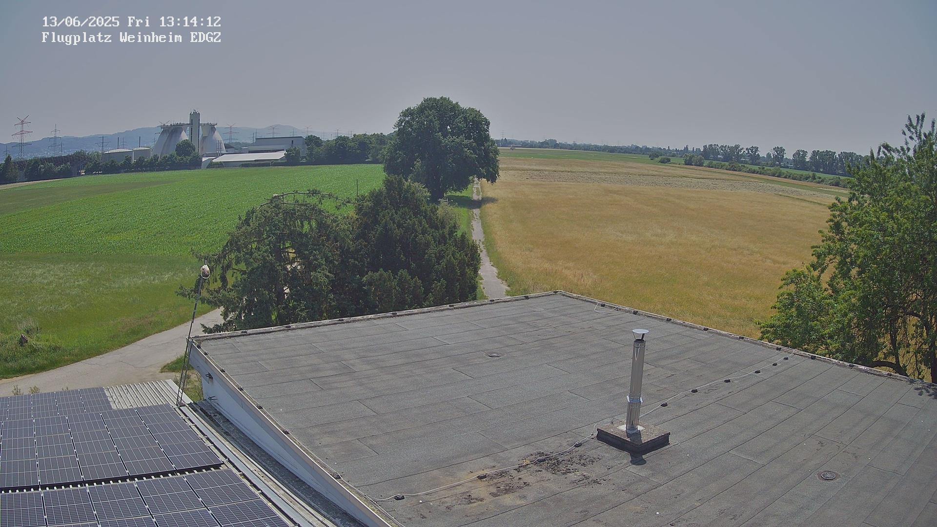 Weinheim Airport: Landscape & Weather Webcam