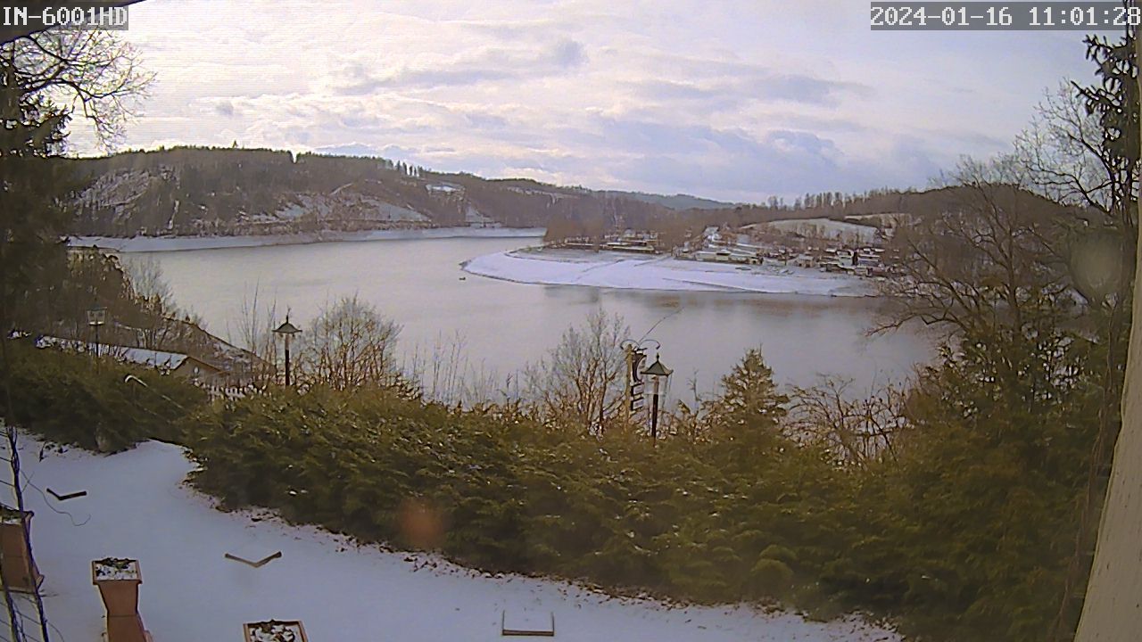 Traffic Cam Saalburg-Ebersdorf › South-West: Bleilochtalsperre