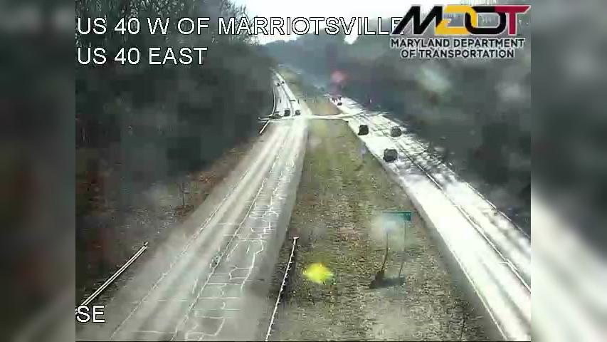 Traffic Cam Mayfield: US 40 W OF MARRIOTSVILLE ROAD (713024)