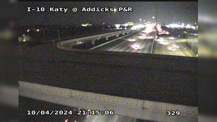 Traffic Cam Houston › West: IH-10 Katy @ Addicks Park And Ride