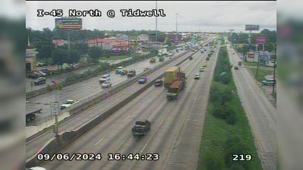 Traffic Cam Houston › South: I-45 North @ Tidwell