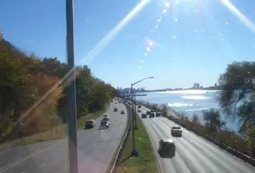 Traffic Cam Manhattan Community Board 7 › South: Henry Hudson Pkwy at W. 91 Street