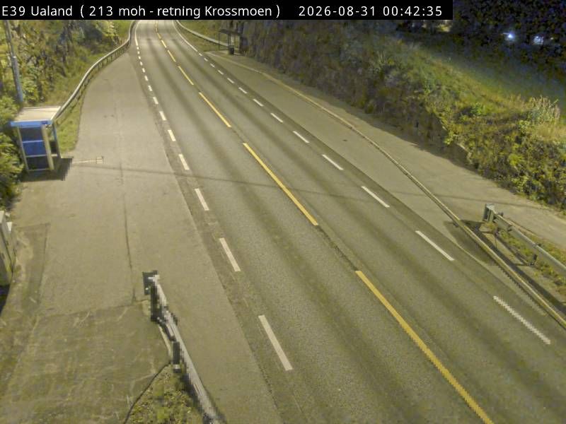 Traffic Cam Ualand: E39 - Krossmoen