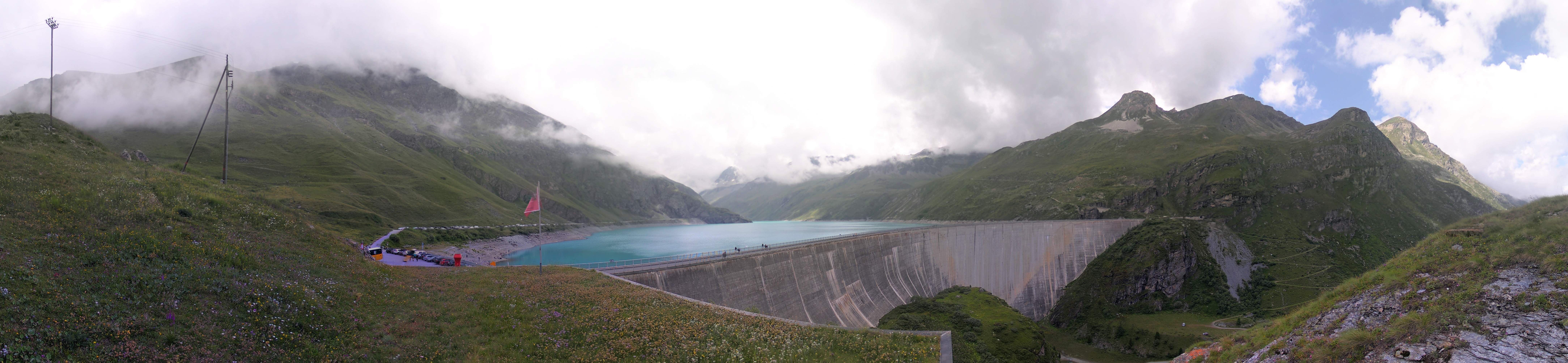 Anniviers: Barrage de Moiry