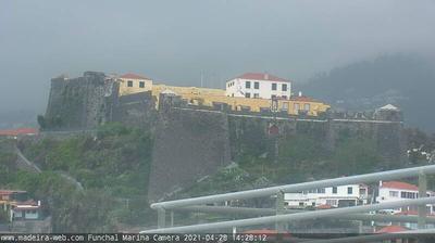 Vista actual o última desde Santa Luzia: Funchal Cam , Madeira