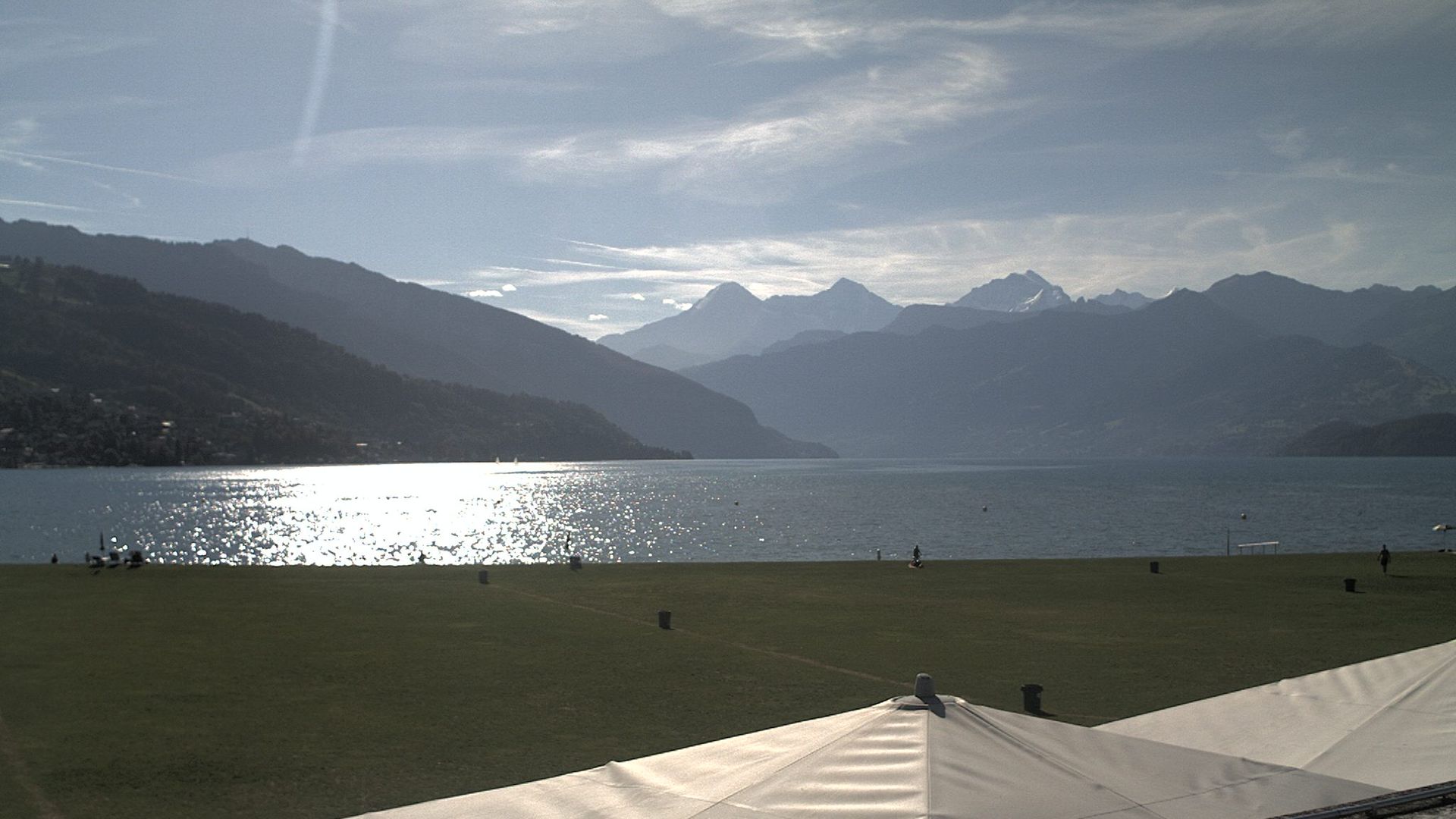 Traffic Cam Thun: Webcam des WSCT vom Strandbad
