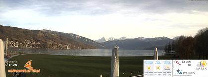 Thun: Webcam des WSCT vom Strandbad