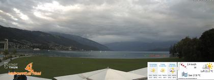 Thun: Webcam des WSCT vom Strandbad