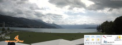 Thun: Webcam des WSCT vom Strandbad