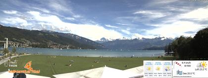 Thun: Webcam des WSCT vom Strandbad