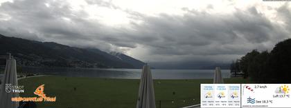 Thun: Webcam des WSCT vom Strandbad