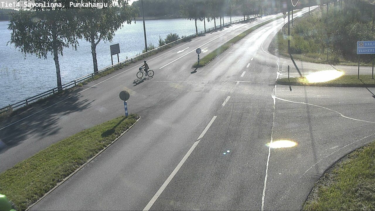 Traffic Cam Savonlinna: Tie - Punkaharju - Parikkalaan