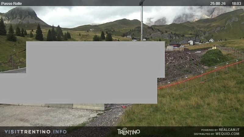 Traffic Cam San Martino di Castrozza: Passo Rolle