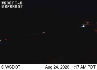 Traffic Cam Madison Lake: I-5 at MP 146.8: S 272nd St