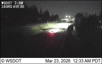 Traffic Cam Bellevue: I-90 at MP 12.4: 163rd Ave SE