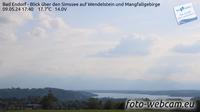 Bad Endorf: Blick über den Simssee auf Wendelstein und Mangfallgebirge - Recent